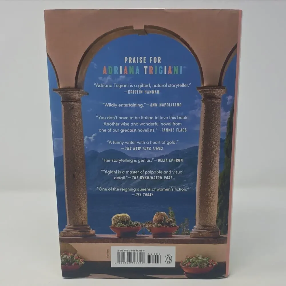The View from Lake Como Hardcover - Adriana Trigiani Romance/Family Life 2025